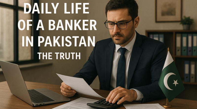 Daily Life of a Banker in Pakistan - The Truth